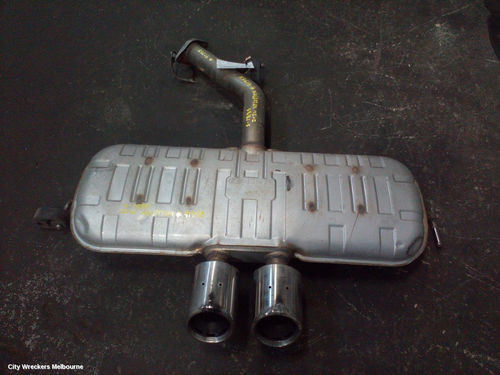 HYUNDAI VELOSTER SILENCER, PETROL, 1.6, TURBO, G4FJ, JS, 06/2019 - 07/2021