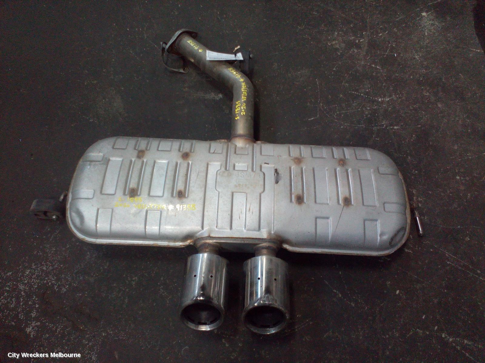HYUNDAI VELOSTER SILENCER, PETROL, 1.6, TURBO, G4FJ, JS, 06/2019 - 07/2021