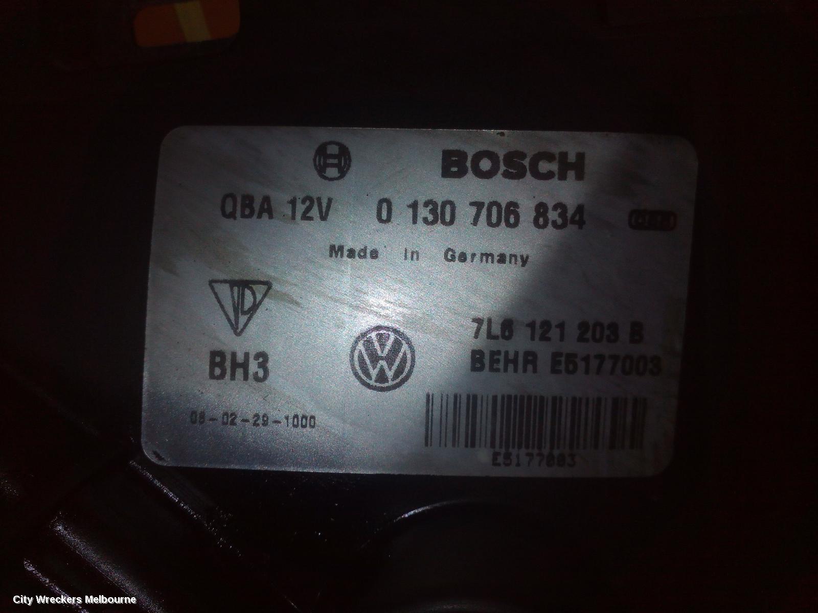 AUDI Q7 FAN, DUAL FAN ASSY, 4.2, PETROL, 4L, 09/2006 - 08/2010