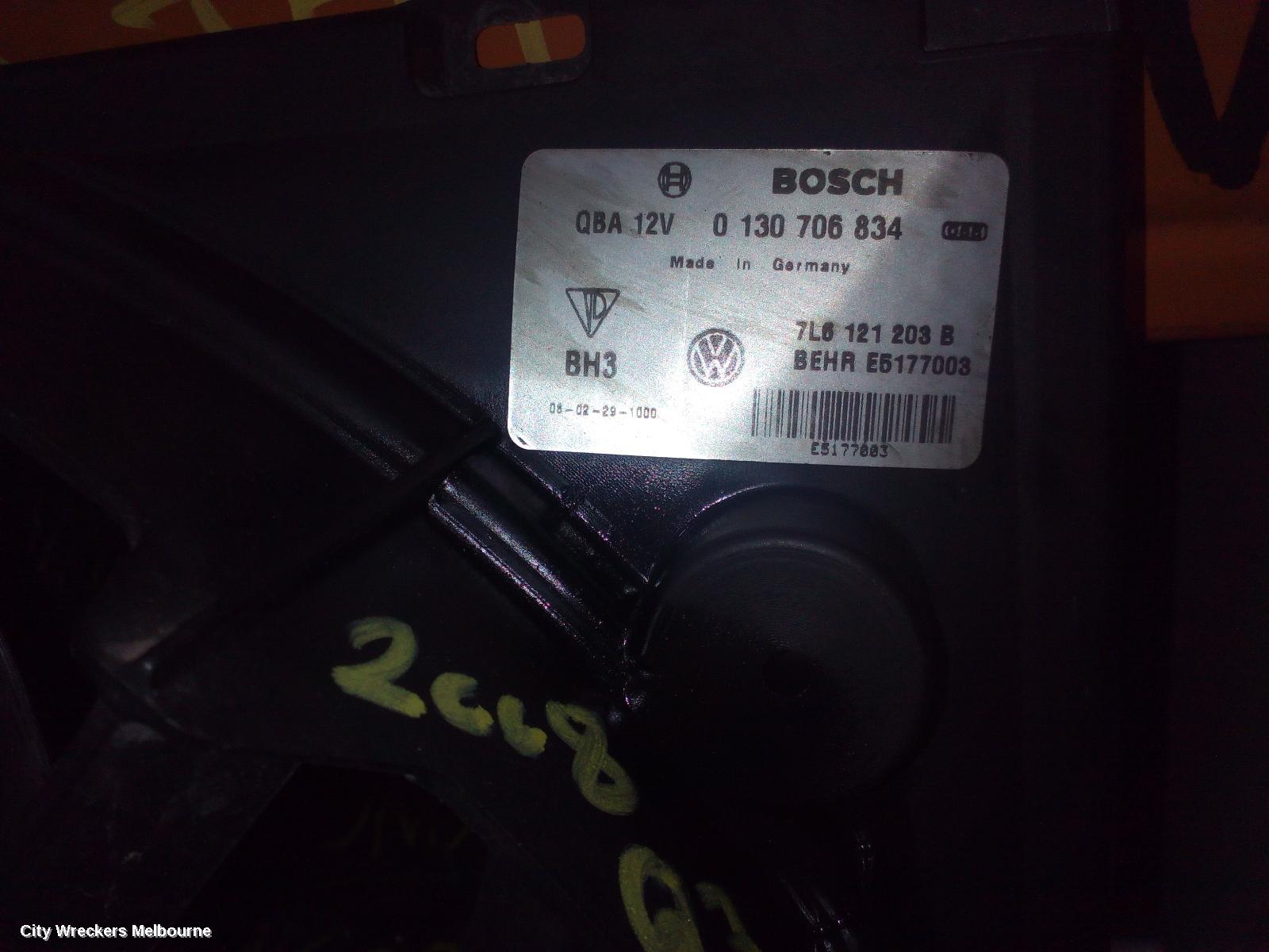 AUDI Q7 FAN, DUAL FAN ASSY, 4.2, PETROL, 4L, 09/2006 - 08/2010