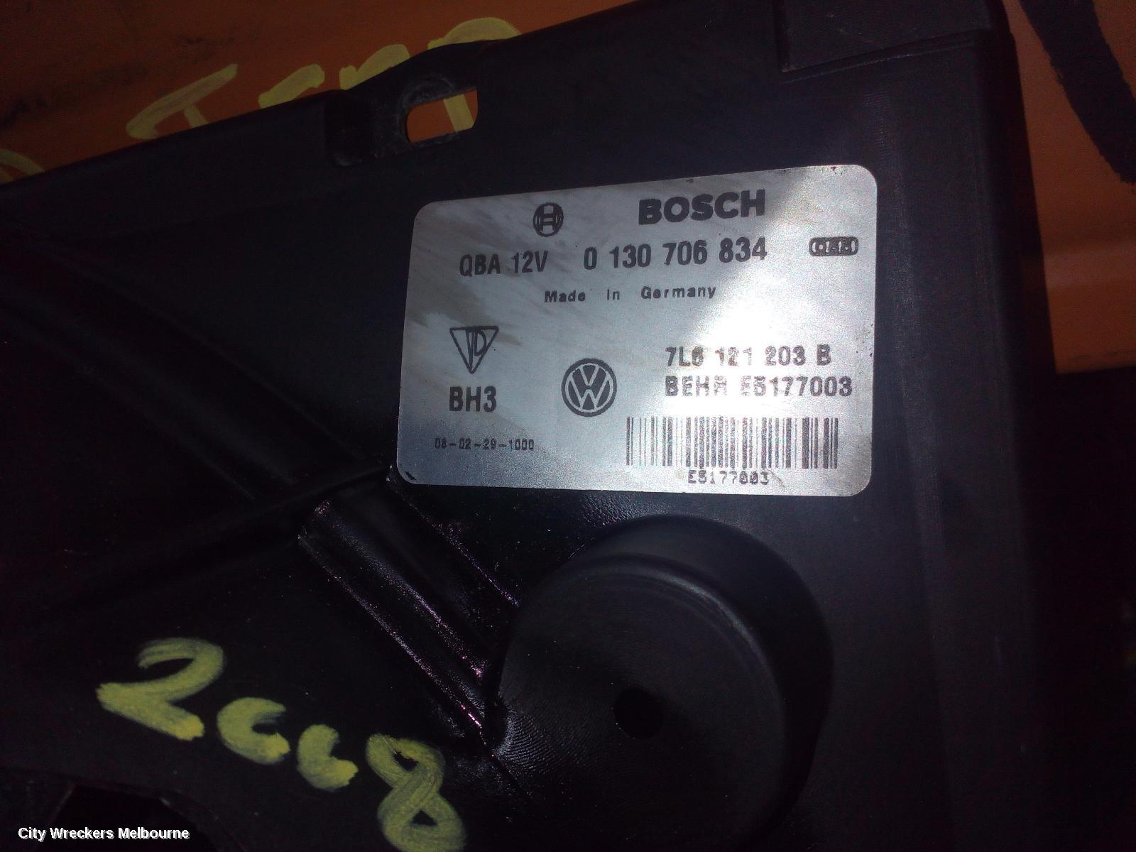 AUDI Q7 FAN, DUAL FAN ASSY, 4.2, PETROL, 4L, 09/2006 - 08/2010