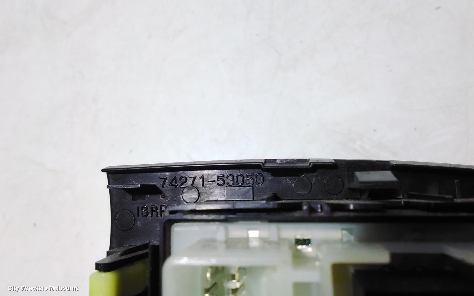 LEXUS IS250/IS250C PWR DR WIND SWITCH, IS250, RH REAR, SEDAN, GSE20R, 11/2005 - 09/2008