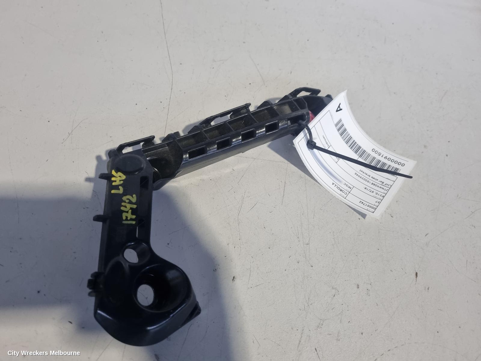 TOYOTA COROLLA, E210, 07/2018 ONWARDS, LHF BAR SLIDE BRACKET: 91500