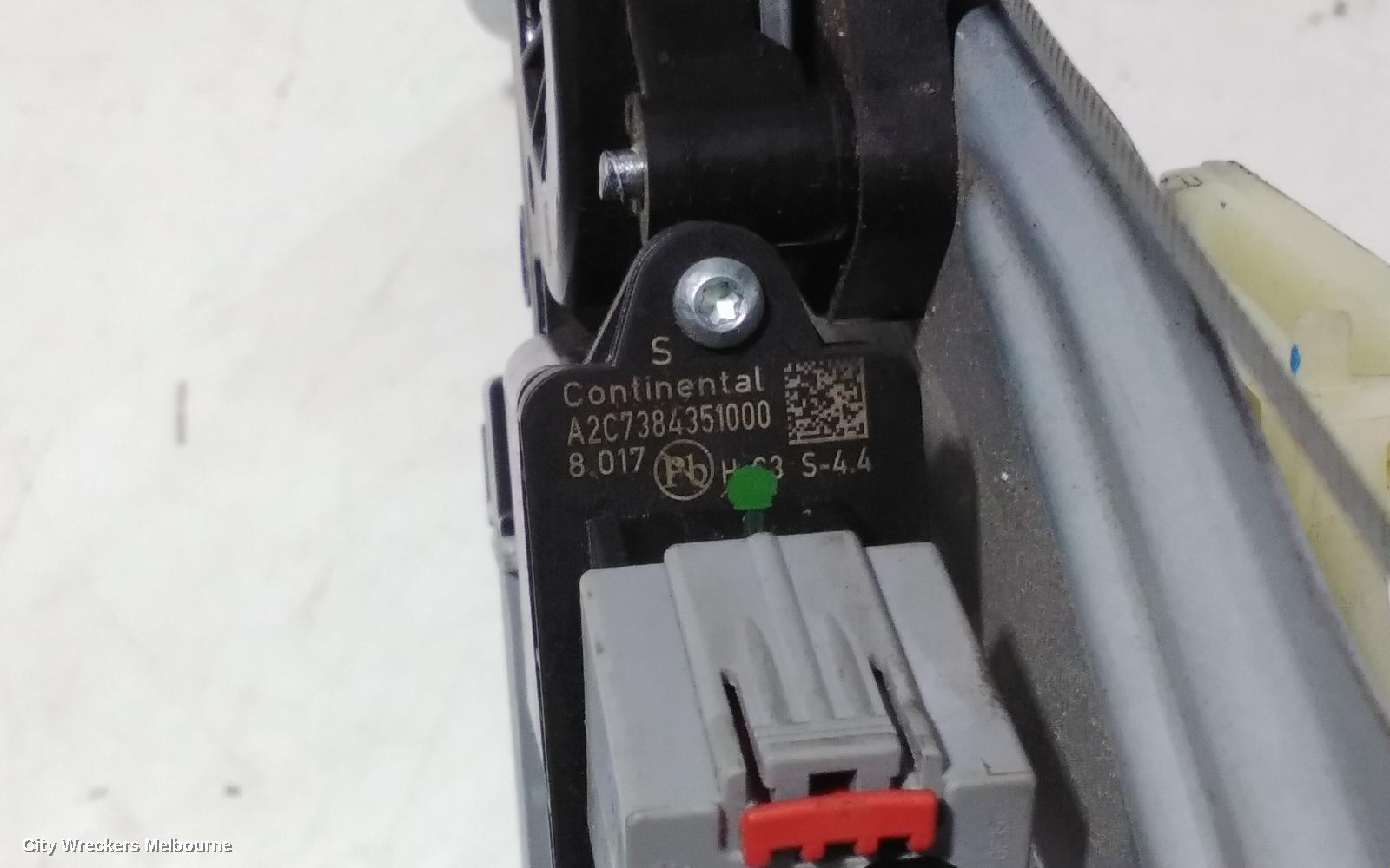 HOLDEN COMMODORE LEFT REAR WND REG/MOTOR, ZB, 10/2017 - 12/2020