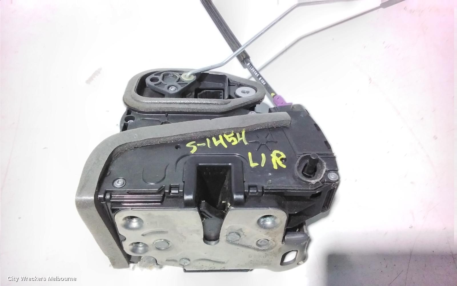 HOLDEN COMMODORE DOOR/BOOT/GATE LOCK, LEFT REAR DOOR LOCK, ZB, 10/2017 - 12/2020