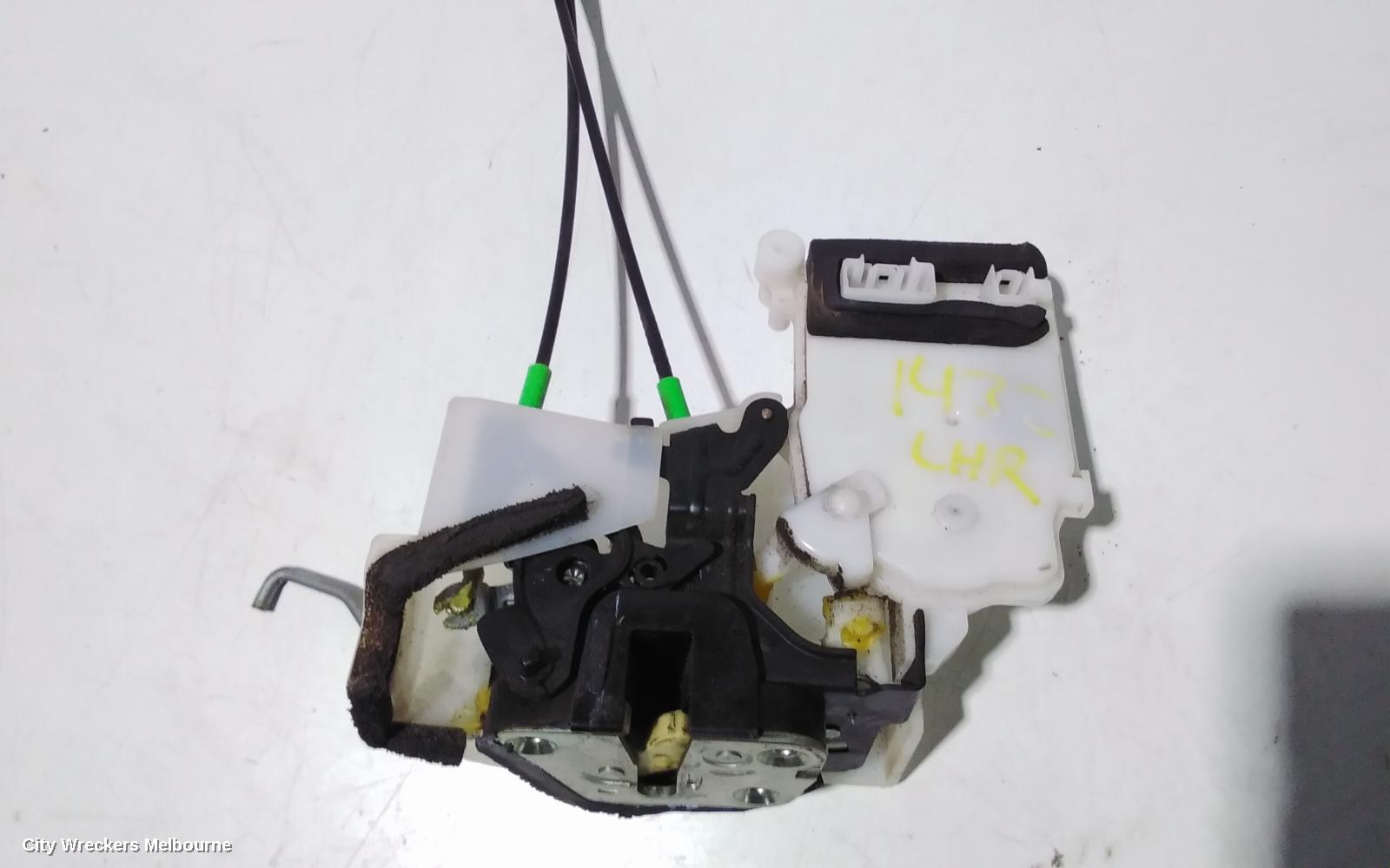 MAZDA CX9 DOOR/BOOT/GATE LOCK, LEFT REAR DOOR LOCK, TB, 12/2007 - 12/2015