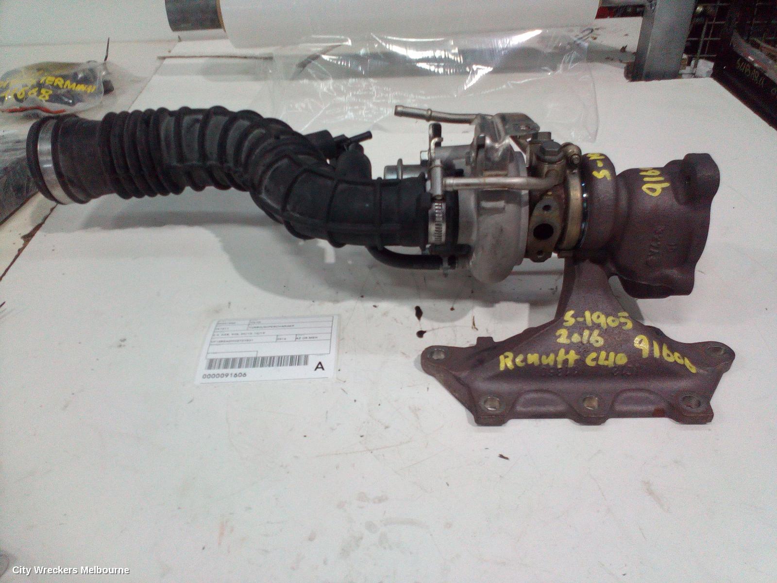 RENAULT CLIO TURBO SUPERCHARGER, 0.9, H4B, X98, 09/2013 - 10/2019