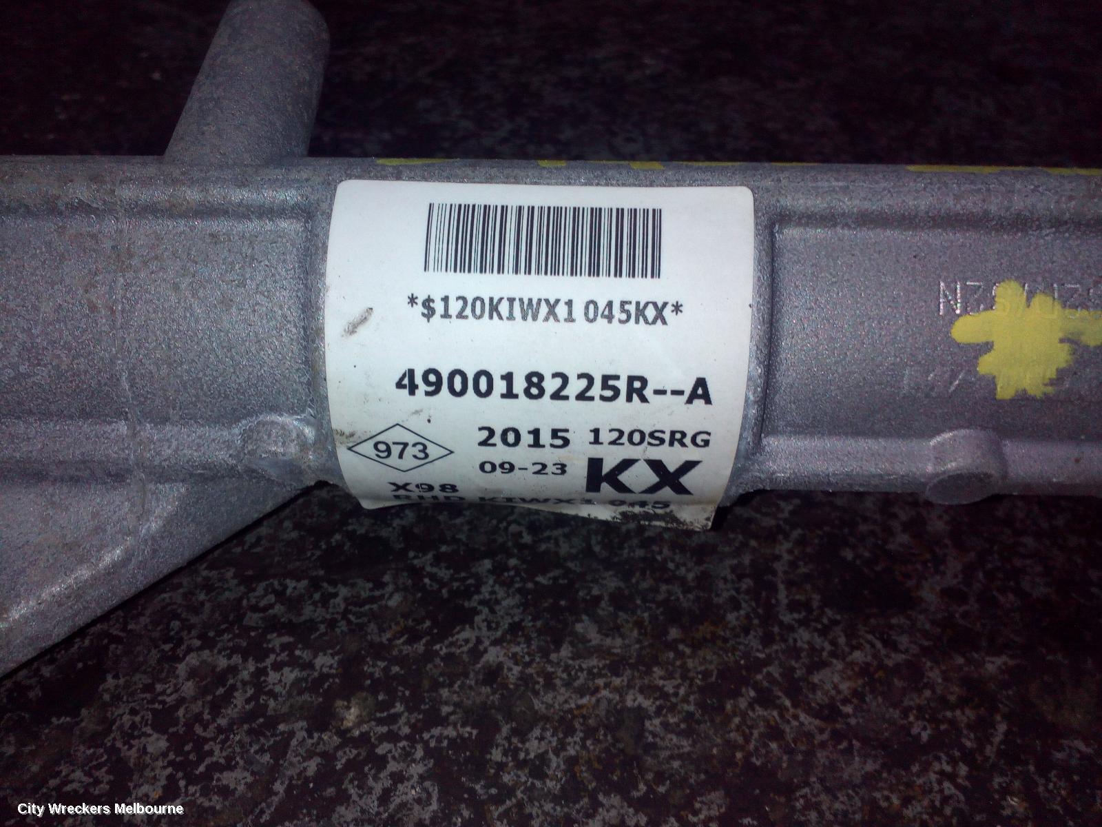 RENAULT CLIO STEERING BOX/RACK, X98, 09/2013 - 10/2019