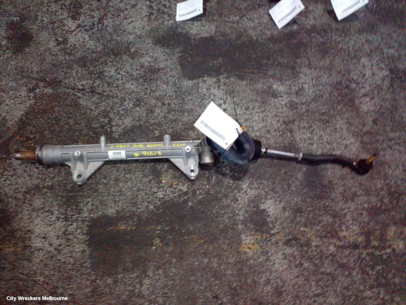 RENAULT CLIO STEERING BOX/RACK, X98, 09/2013 - 10/2019