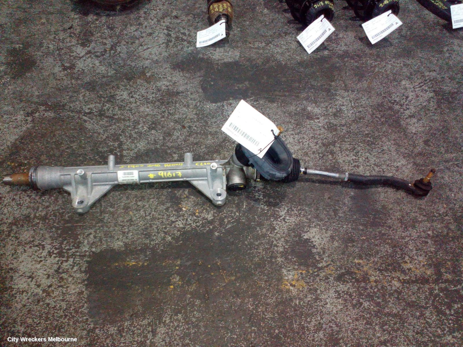 RENAULT CLIO STEERING BOX/RACK, X98, 09/2013 - 10/2019