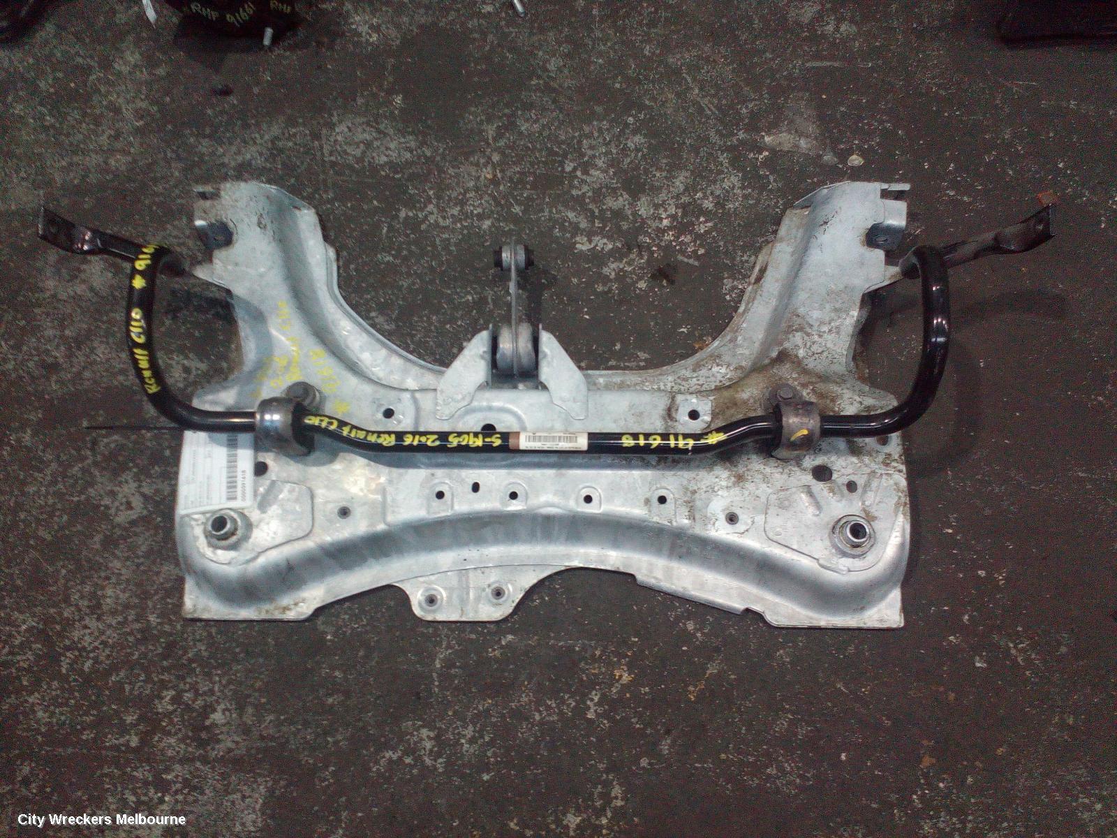 RENAULT CLIO FRT XMEMBER/CRADLE, X98, 09/2013 - 10/2019