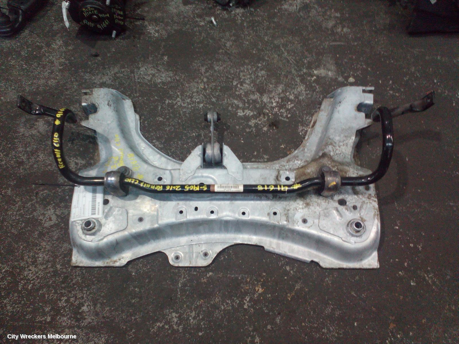RENAULT CLIO FRT XMEMBER/CRADLE, X98, 09/2013 - 10/2019