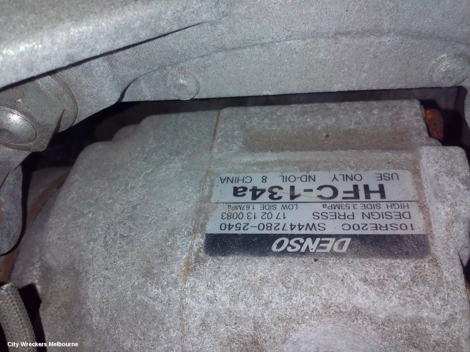 HONDA ODYSSEY ALTERNATOR, RC1, 2.4, K24W, 02/2014 ONWARDS