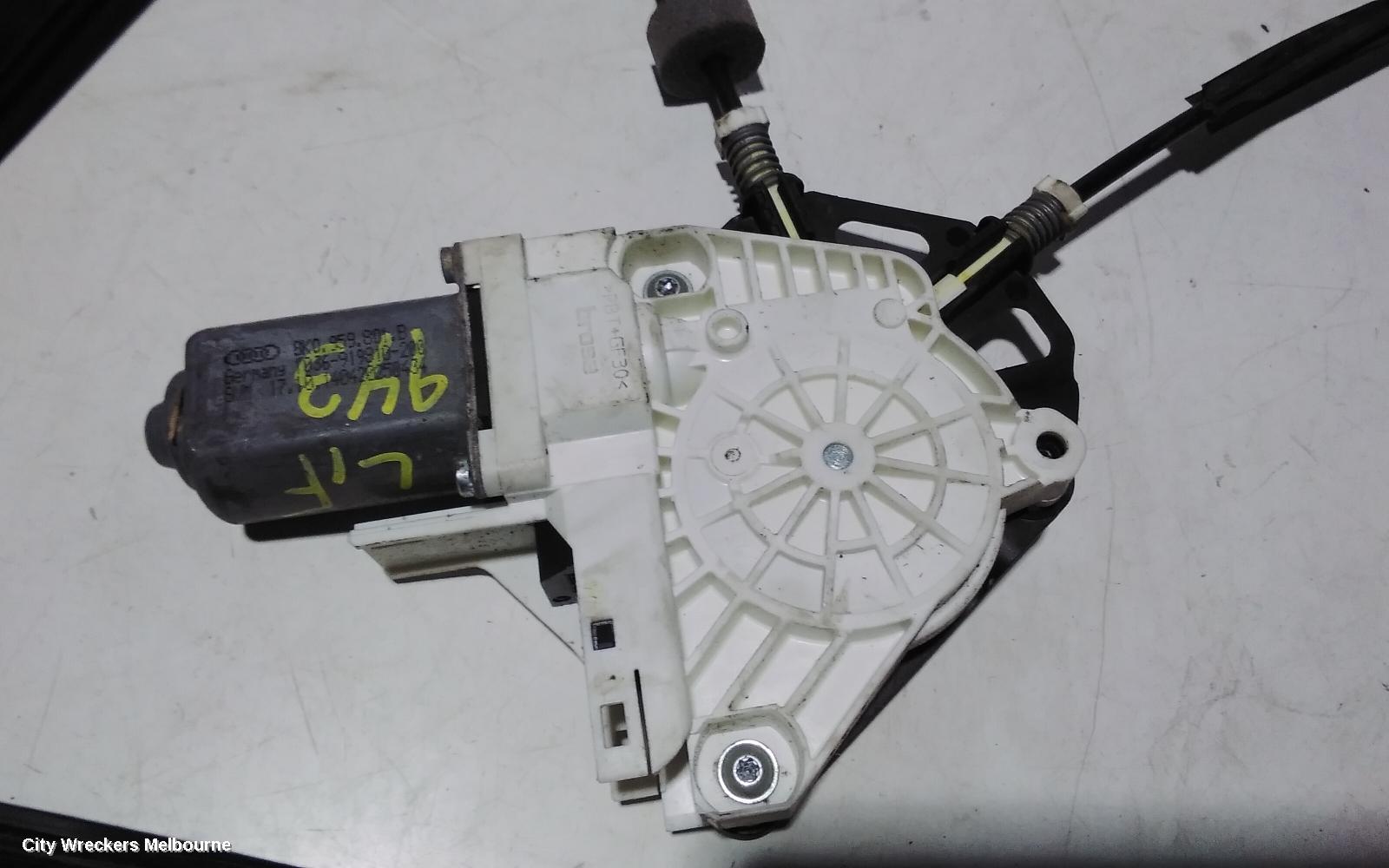 AUDI Q3 LEFT FRONT WINDOW REG/MOTOR, 8U, 03/2012 - 12/2018