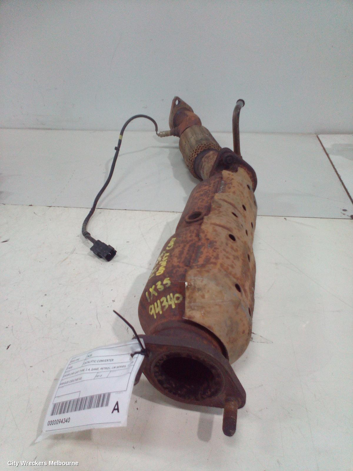 HYUNDAI IX35 CATALYTIC CONVERTER, UNDER CAR-CAT TYPE, 2.4, G4KE, PETROL, LM SERIES, 11/2009 - 08/2013