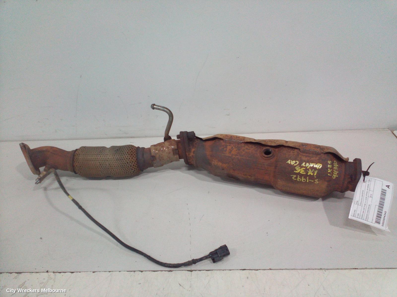 HYUNDAI IX35 CATALYTIC CONVERTER, UNDER CAR-CAT TYPE, 2.4, G4KE, PETROL, LM SERIES, 11/2009 - 08/2013