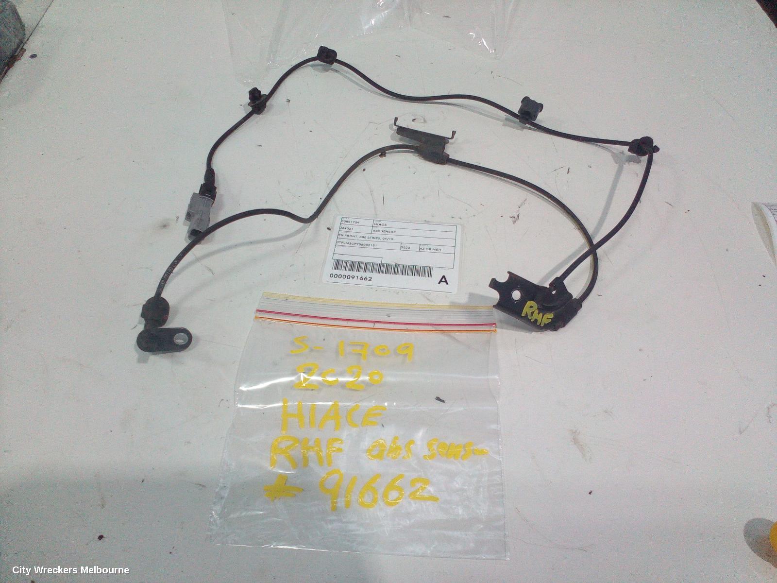 TOYOTA HIACE ABS SENSOR, RH FRONT, 300 SERIES, 04/2019 ONWARDS