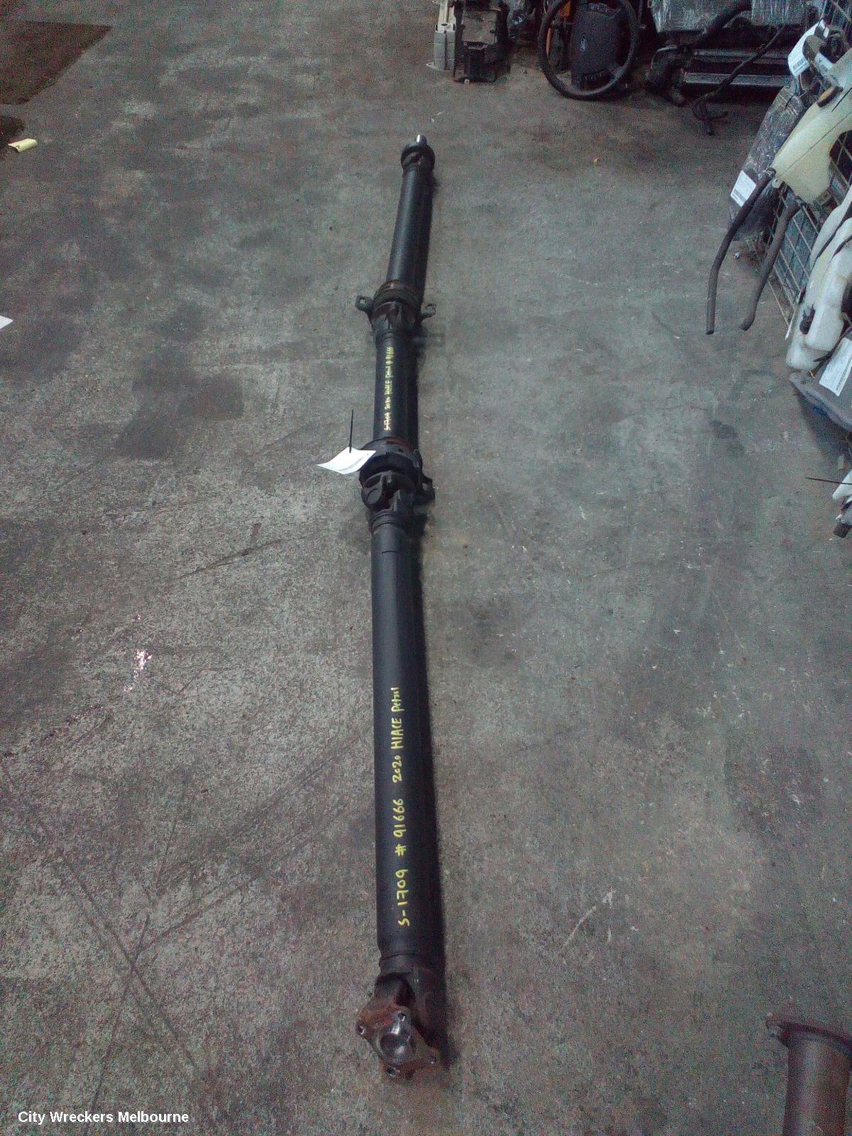 TOYOTA HIACE REAR DRIVE SHAFT, 300 SERIES, DIESEL, 2.8, AUTO T/M, SLWB, 02/2019 ONWARDS