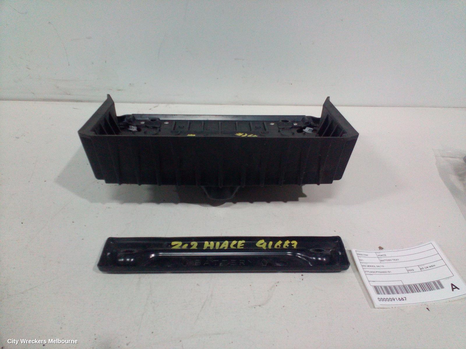 TOYOTA HIACE BATTERY TRAY, 300 SERIES, 02/2019 ONWARDS