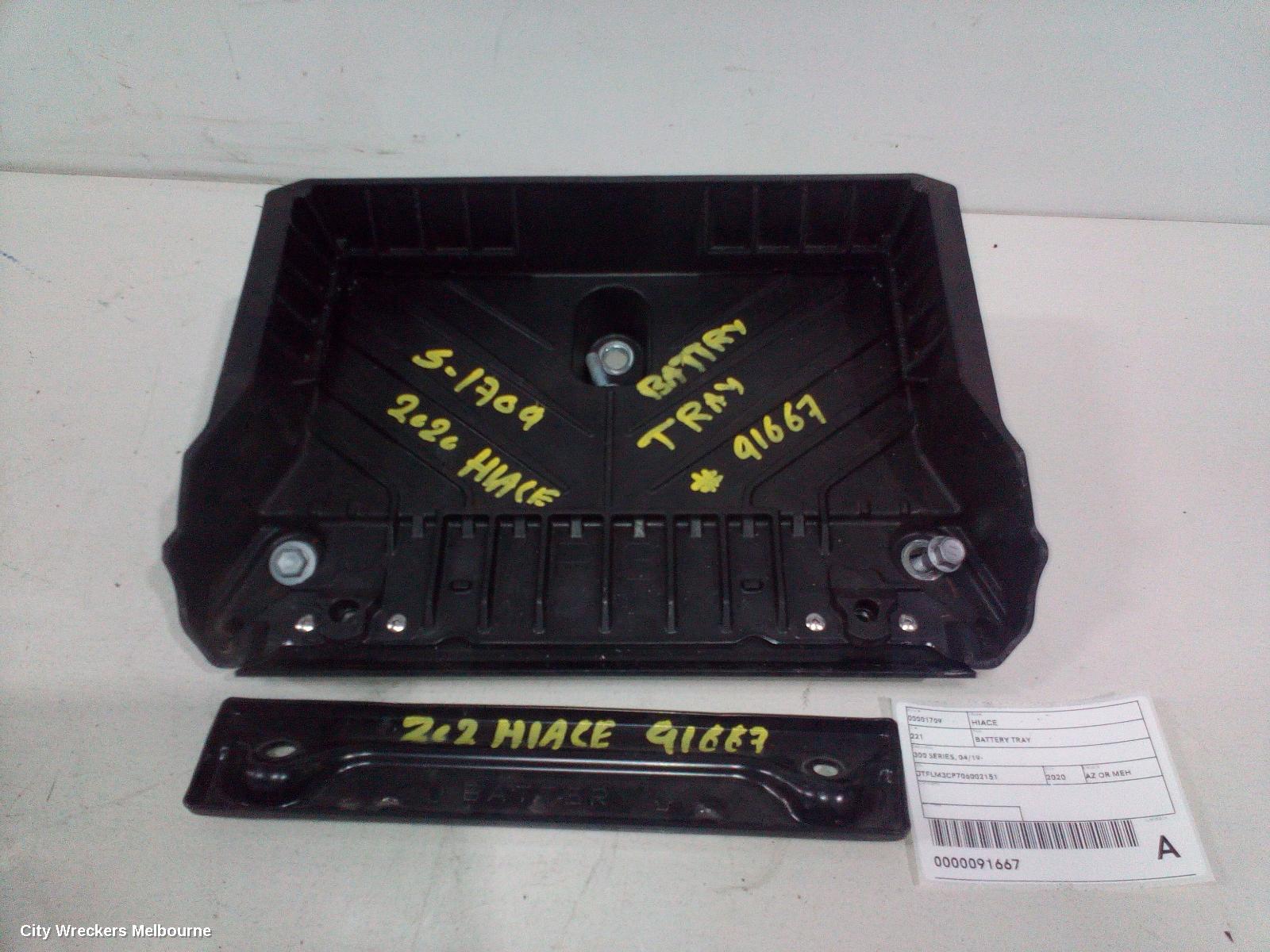 TOYOTA HIACE BATTERY TRAY, 300 SERIES, 02/2019 ONWARDS