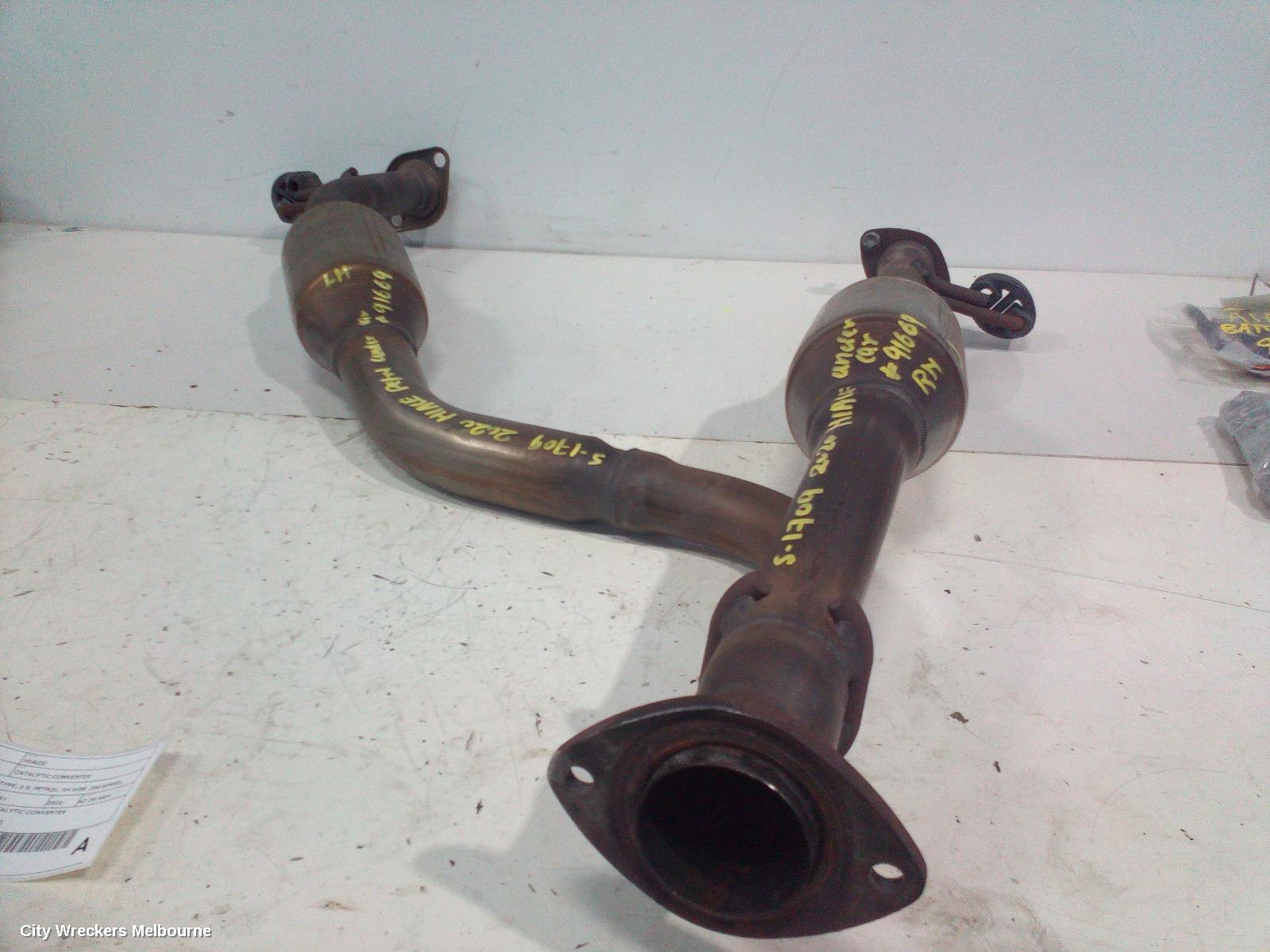TOYOTA HIACE CATALYTIC CONVERTER, MANIFOLD-CAT TYPE, 3.5, PETROL, RH SIDE, 300 SERIES, 04/2019 - 12/2021