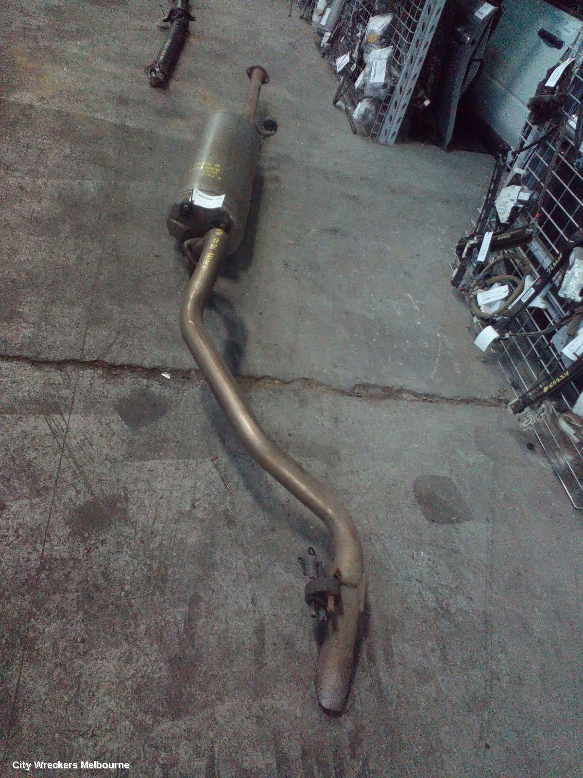 TOYOTA HIACE EXHAUST SYSTEM, 300 SERIES, 02/2019 ONWARDS