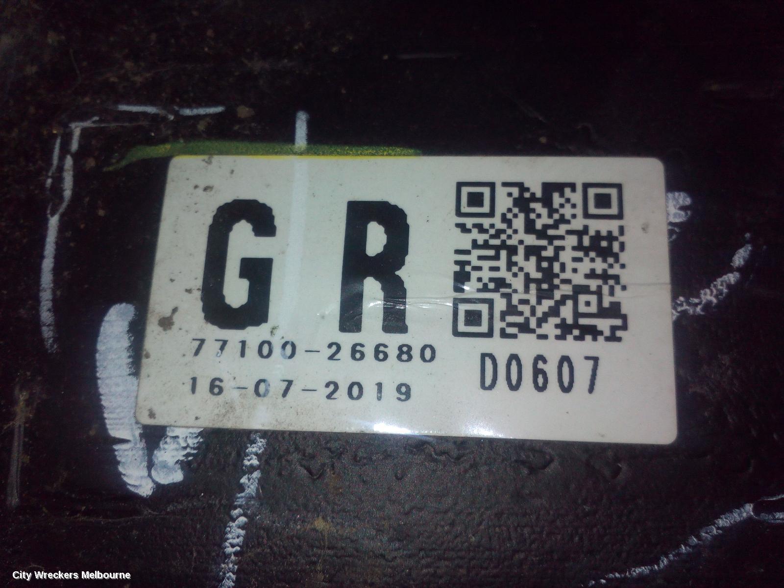 TOYOTA HIACE FUEL TANK, 300 SERIES, PETROL, 04/2019 - 12/2021