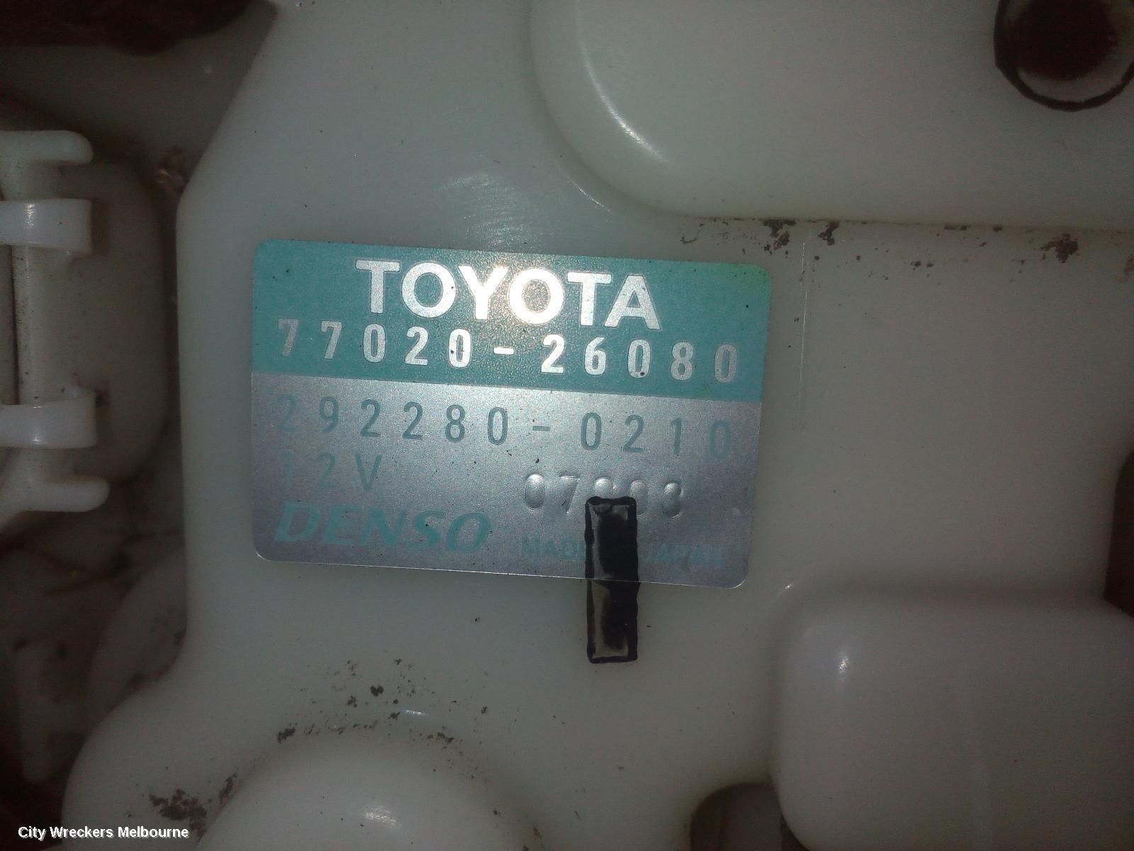 TOYOTA HIACE FUEL PUMP, PETROL, 3.5, 7GR-FKS, IN TANK (PUMP & SENDER), 300 SERIES, 04/2019 ONWARDS