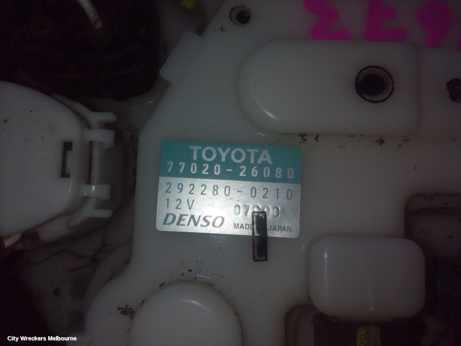 TOYOTA HIACE FUEL PUMP, PETROL, 3.5, 7GR-FKS, IN TANK (PUMP & SENDER), 300 SERIES, 04/2019 ONWARDS