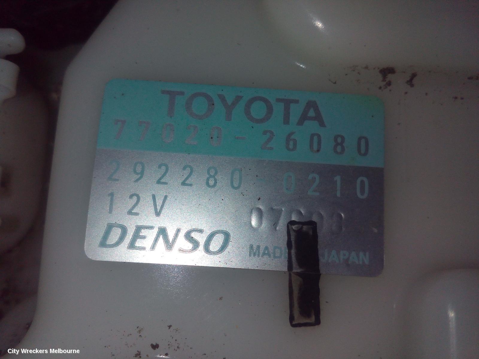 TOYOTA HIACE FUEL PUMP, PETROL, 3.5, 7GR-FKS, IN TANK (PUMP & SENDER), 300 SERIES, 04/2019 ONWARDS