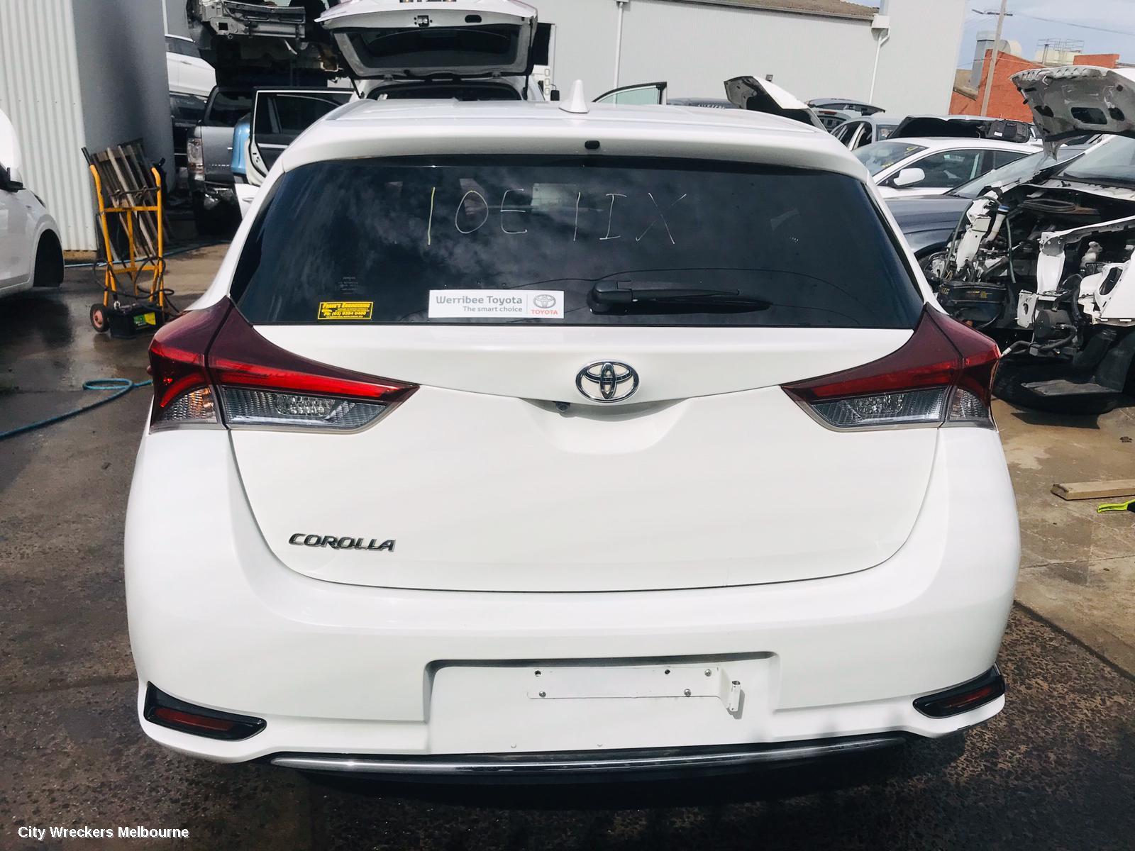 TOYOTA COROLLA SUNVISOR, ZRE182R, LH SIDE, 10/2012 - 06/2018