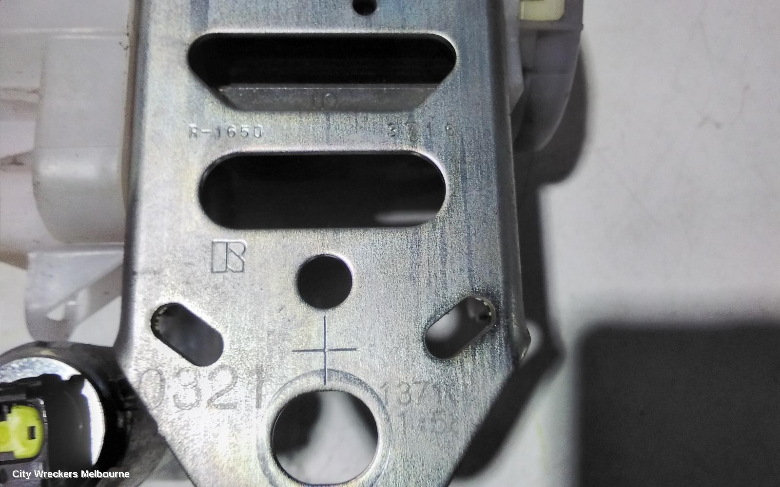 TOYOTA KLUGER SEATBELT/STALK, LH FRONT, SEAT BELT ONLY, GSU40-GSU45, 07/2010 - 02/2014