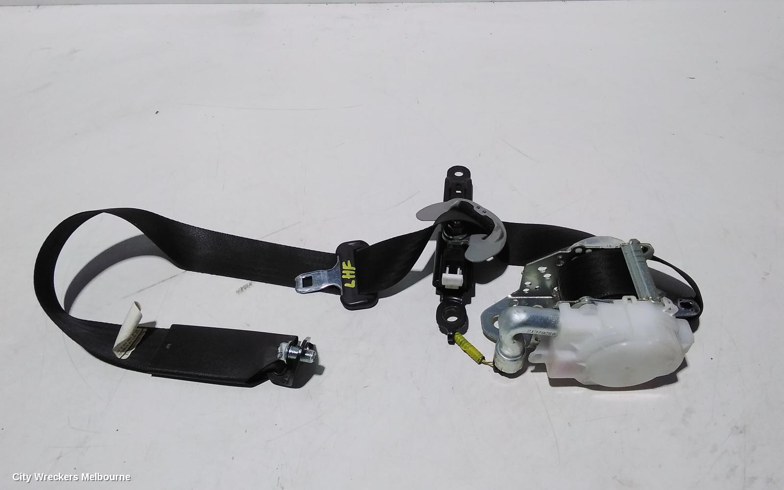 TOYOTA KLUGER SEATBELT/STALK, LH FRONT, SEAT BELT ONLY, GSU40-GSU45, 07/2010 - 02/2014
