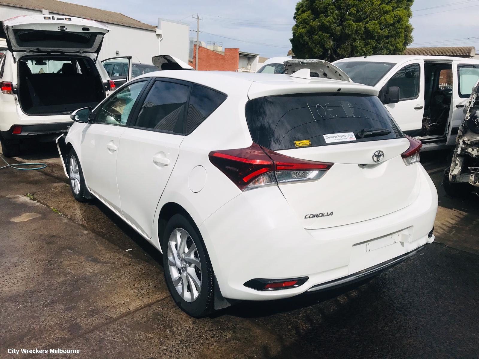 TOYOTA COROLLA SUNVISOR, ZRE182R, LH SIDE, 10/2012 - 06/2018