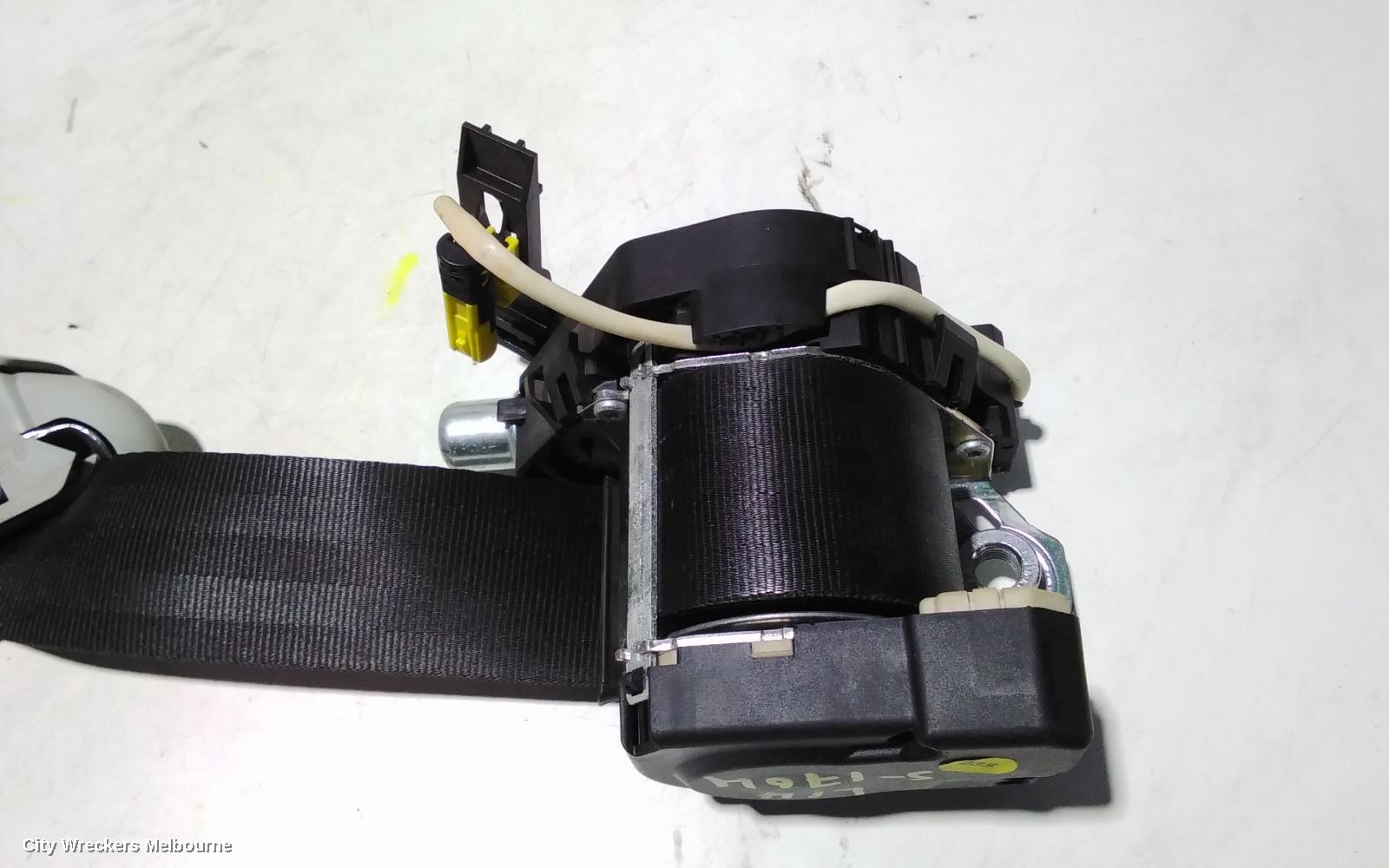 VOLKSWAGEN TRANSPORTER SEATBELT/STALK, LH FRONT, SEAT BELT ONLY, T5, 03/2010 - 06/2015