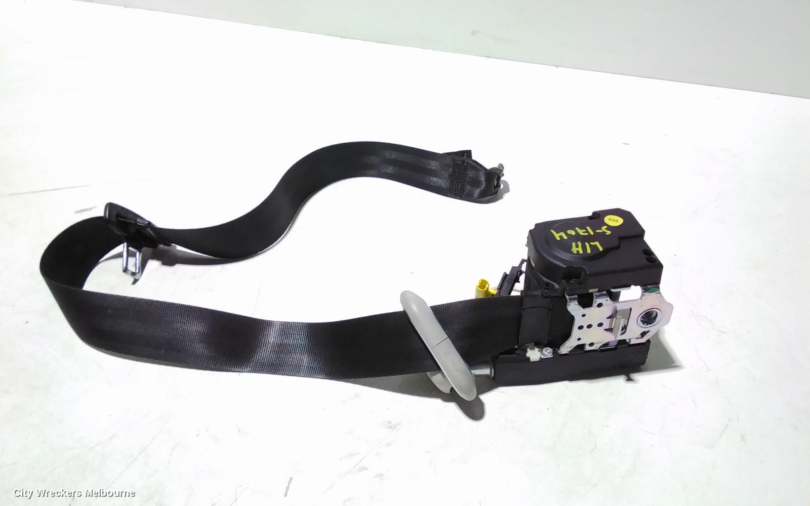 VOLKSWAGEN TRANSPORTER SEATBELT/STALK, LH FRONT, SEAT BELT ONLY, T5, 03/2010 - 06/2015