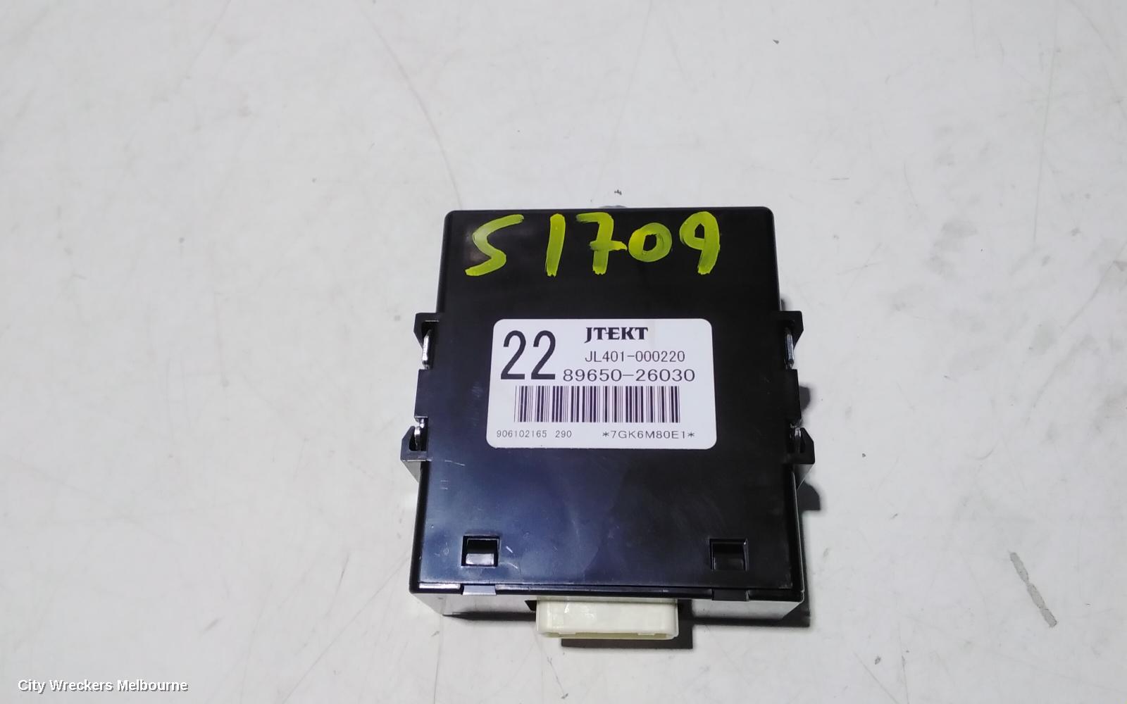 TOYOTA HIACE ECU, POWER STEERING ECU, 300 SERIES, 04/2019 ONWARDS