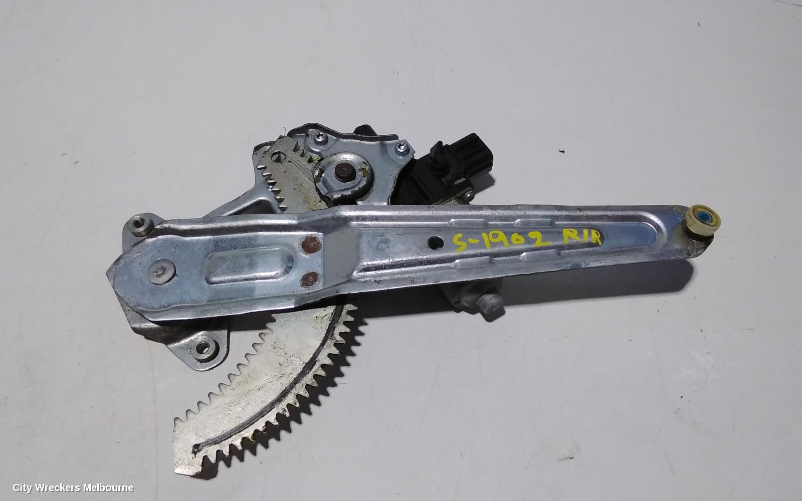 SUBARU OUTBACK RIGHT REAR WND REG/MOTOR, 6TH GEN, 08/2014 - 12/2020