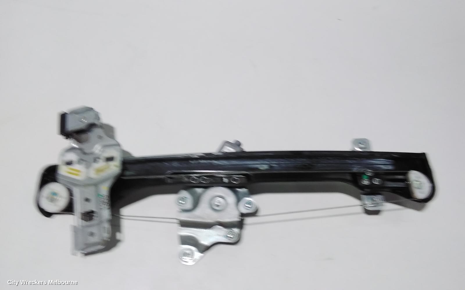 HOLDEN TRAX LEFT FRONT WINDOW REG/MOTOR, TJ SERIES, 08/2013 - 12/2020