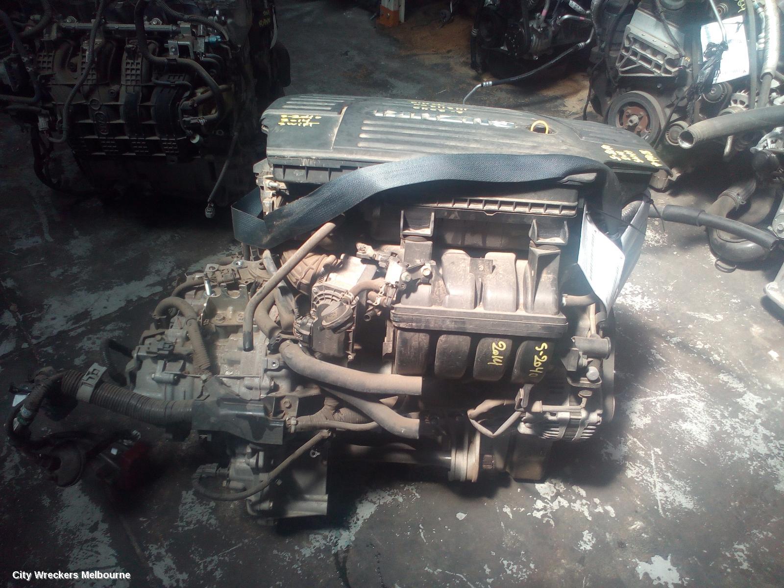 SUZUKI SWIFT ENGINE, PETROL, 1.6, M16A, SPORTS, FZ, 08/2010 - 03/2017