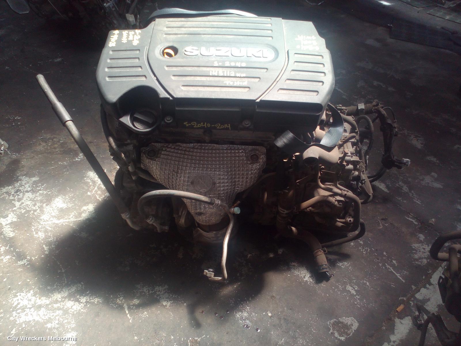 SUZUKI SWIFT ENGINE, PETROL, 1.6, M16A, SPORTS, FZ, 08/2010 - 03/2017