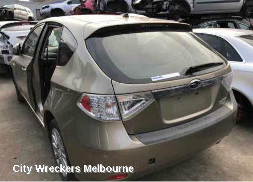 SUBARU IMPREZA LEFT TAILLIGHT, G3, HATCH, IN BODY, 04/2007 - 11/2011