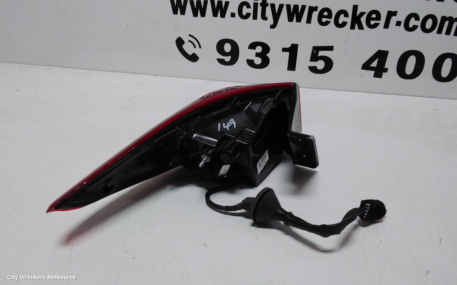 HYUNDAI KONA RIGHT TAILLIGHT, OS, IN BODY, NON LED TYPE, 09/2017 - 10/2020