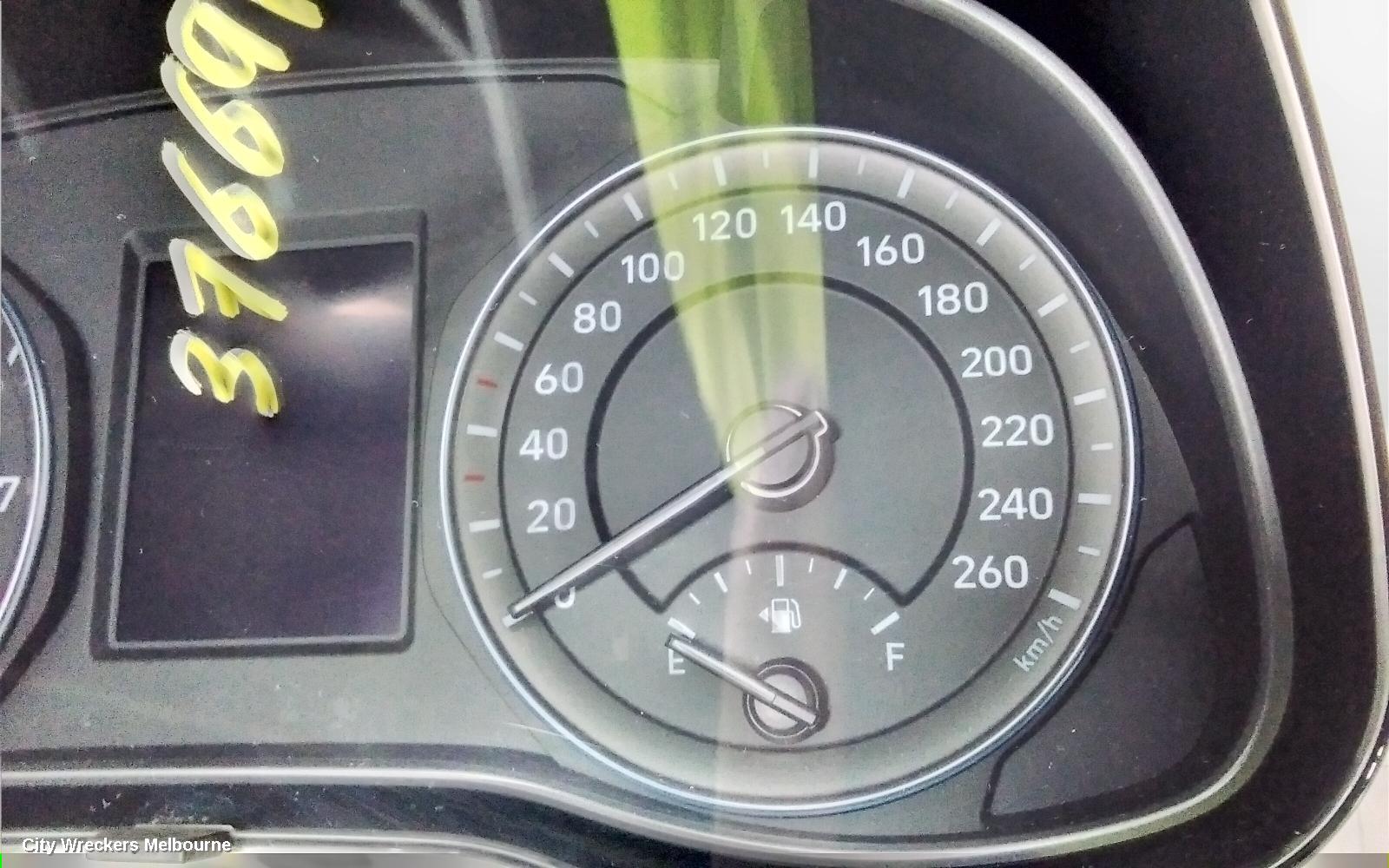 HYUNDAI KONA INSTRUMENT CLUSTER, INSTRUMENT CLUSTER, STANDARD TYPE, OS, 09/2017 ONWARDS