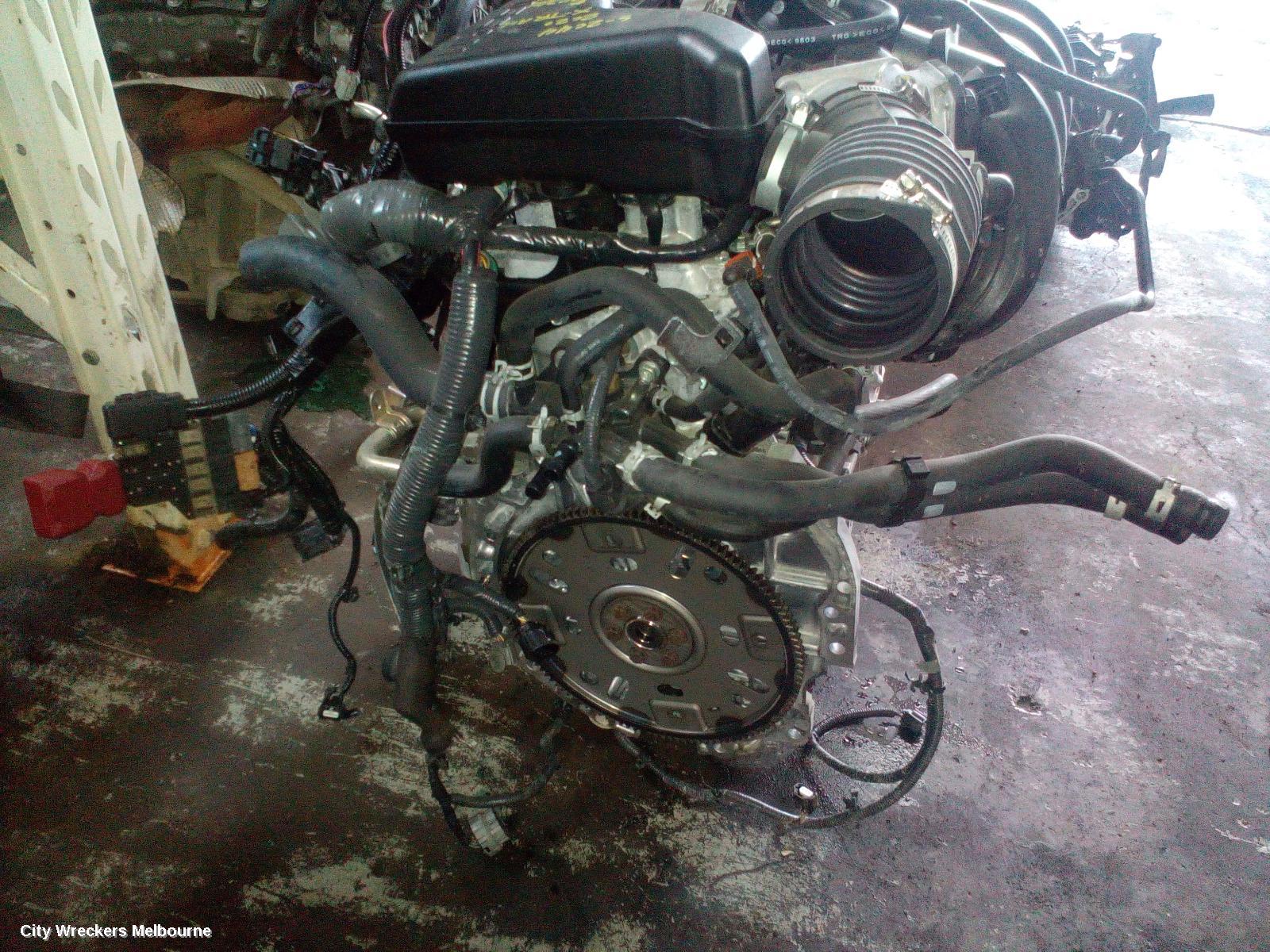 NISSAN XTRAIL ENGINE, PETROL, 2.5, QR25DE, AUTO T/M, T32, 02/2014 ONWARDS
