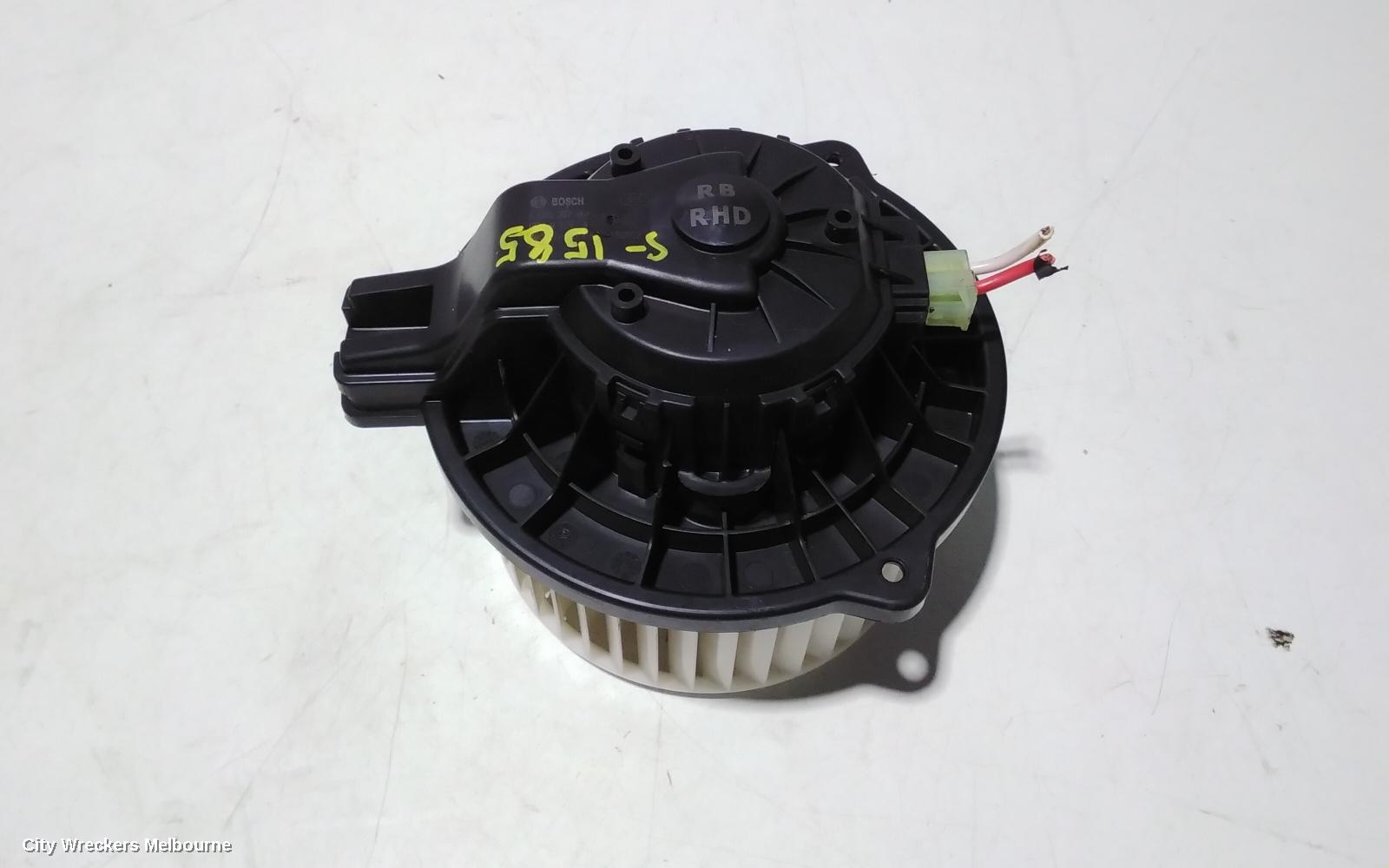 HYUNDAI ACCENT HEATER FAN MOTOR, RB, BLOWER MOTOR, BOSCH P/N F00S3B2464, 07/2011 - 12/2019