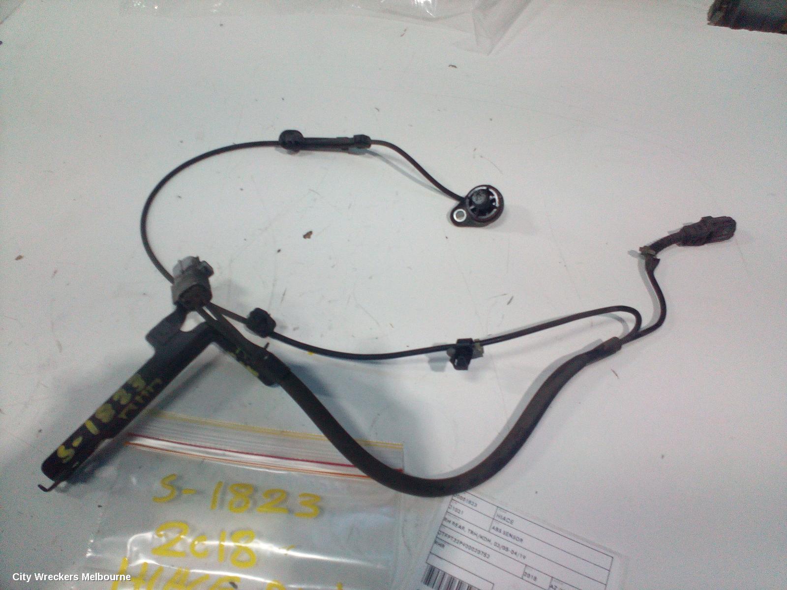 TOYOTA HIACE ABS SENSOR, REAR, PAIR, W/ LOOM TYPE, TRH/KDH, 03/2005 - 04/2019