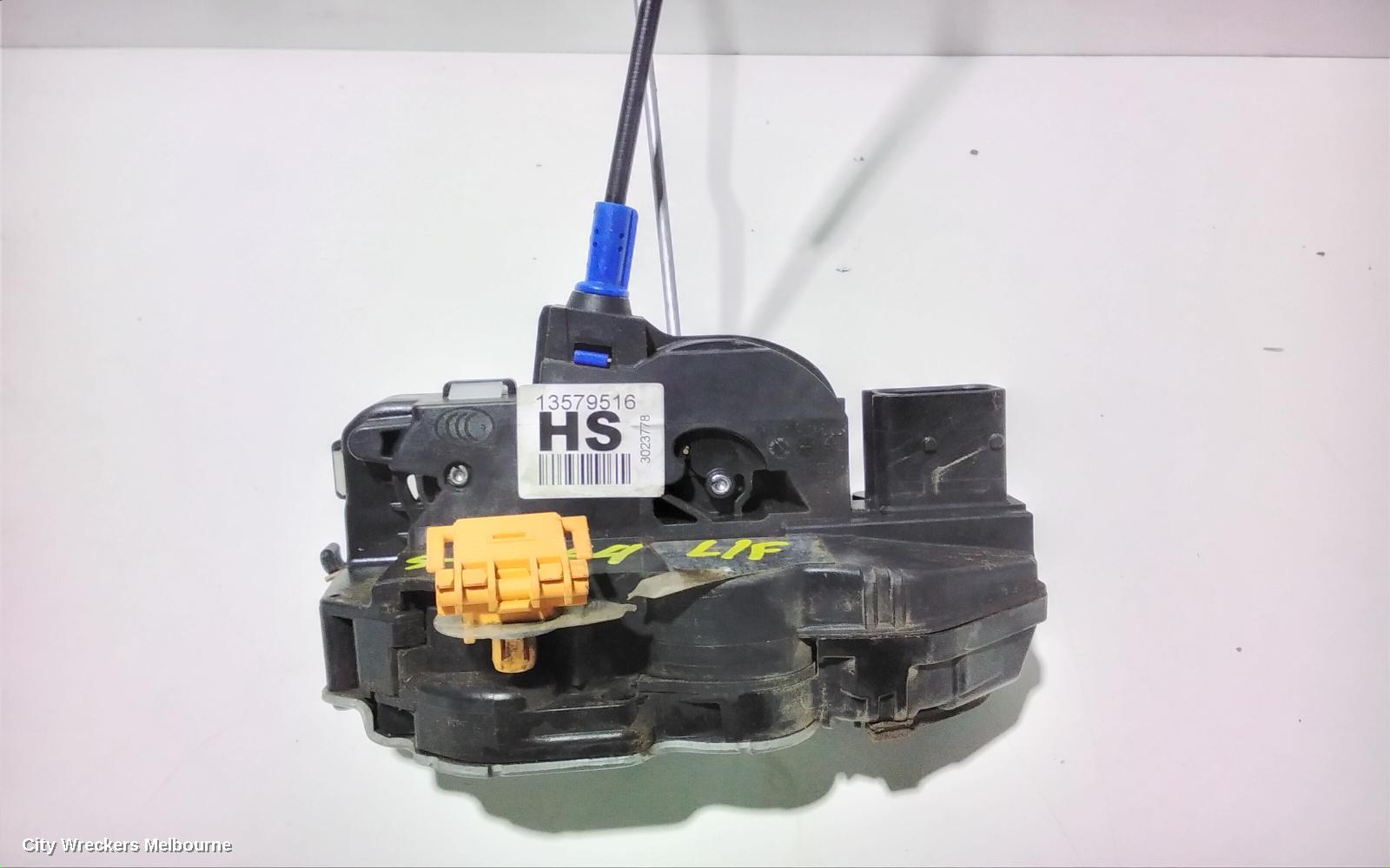 HOLDEN COMMODORE DOOR/BOOT/GATE LOCK, LEFT FRONT DOOR LOCK, VF, 05/2013 - 12/2017