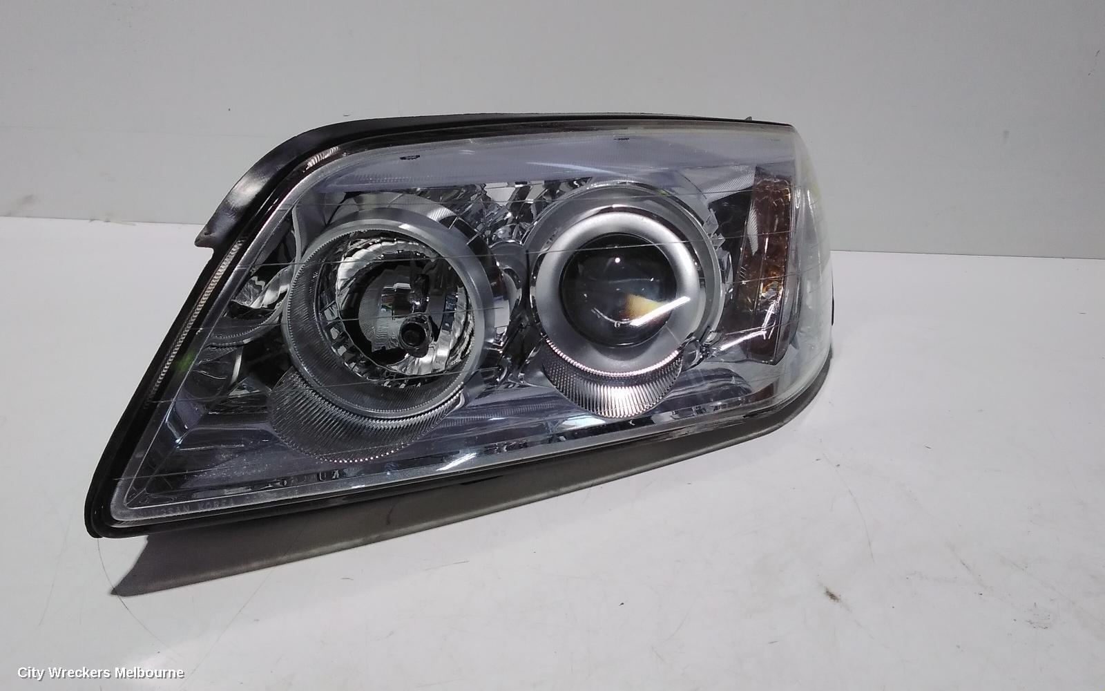 HOLDEN CAPTIVA LEFT HEADLAMP, CG, CX/LX/SX/CAPTIVA 7 (4TH VIN = C), CHROME INNER TYPE, 09/2006 - 02/2011