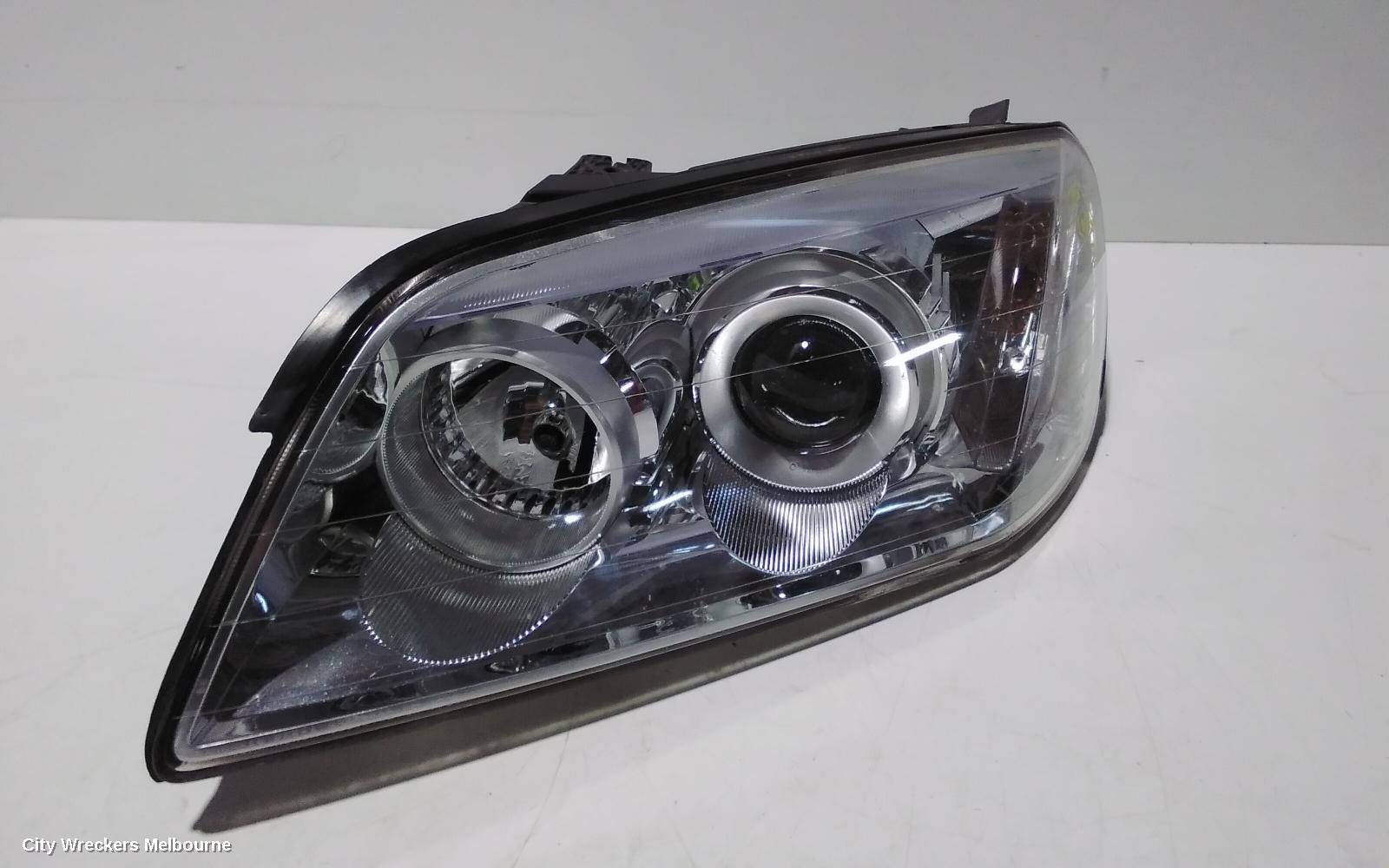 HOLDEN CAPTIVA LEFT HEADLAMP, CG, CX/LX/SX/CAPTIVA 7 (4TH VIN = C), CHROME INNER TYPE, 09/2006 - 02/2011